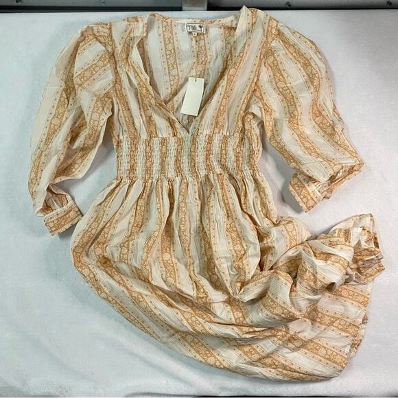 Mille Long Sleeve V-Neck Dress - Large (NWT) - Picture 2 of 10